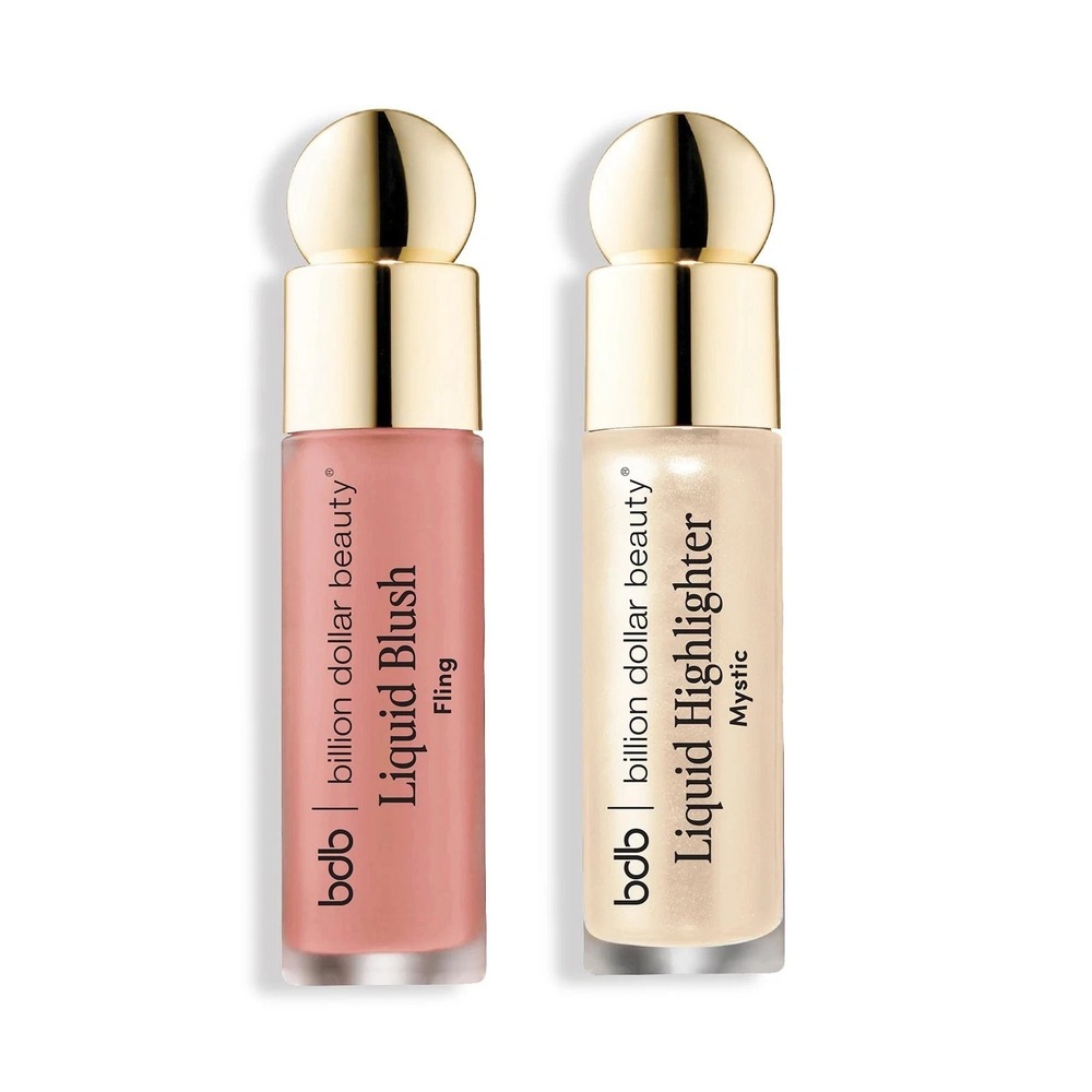 bdb Liquid Blush‎ & Highlighter Long-Lasting Smooth Smudge Fling Mystic 0.15 oz